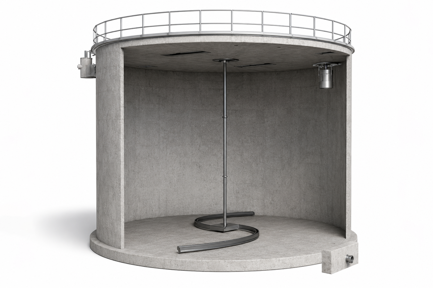 Self Cleaning Digester