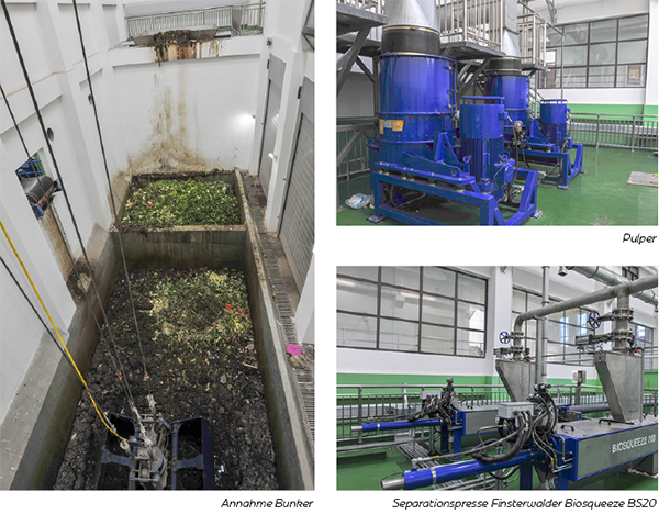 Annahmebuker Pulper Separationspresse BS20